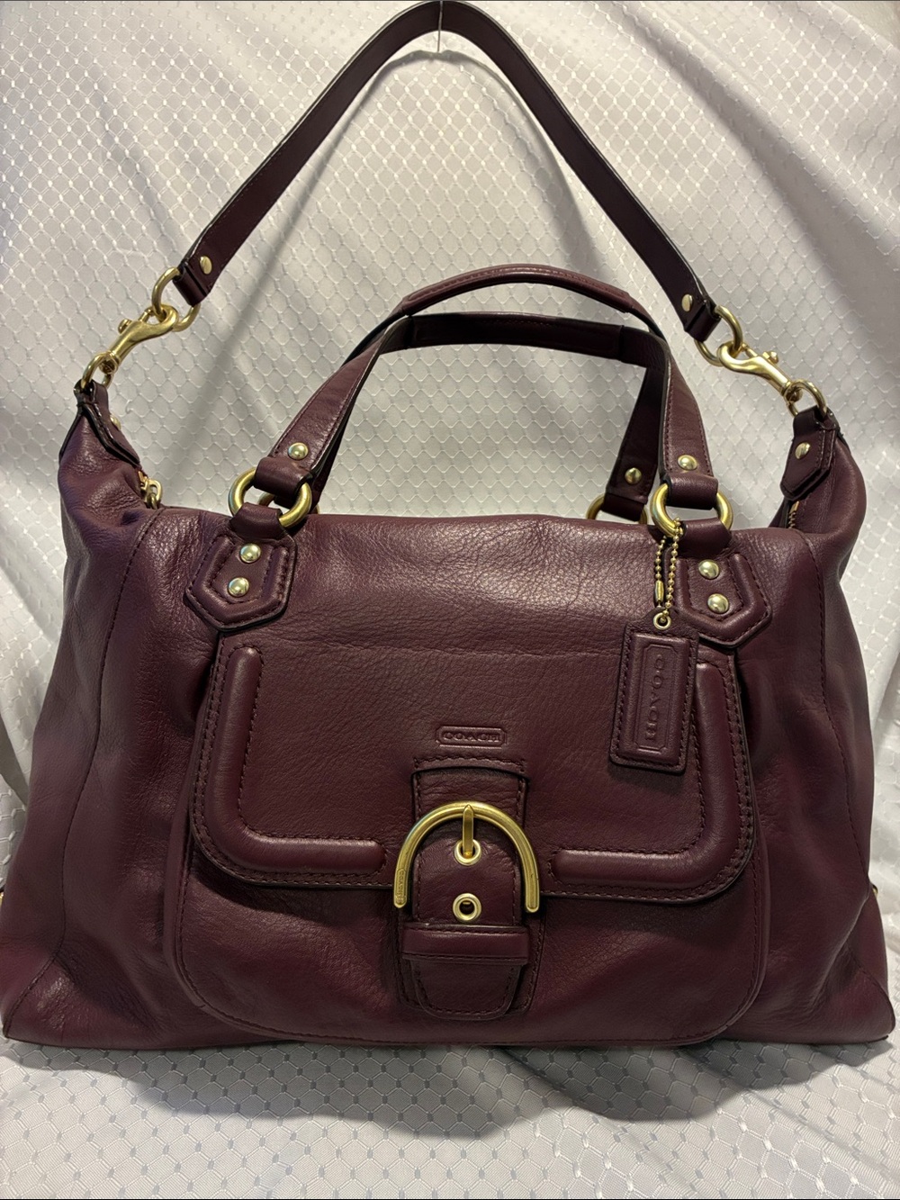 Coach Large Campbell Satchel Like New!!